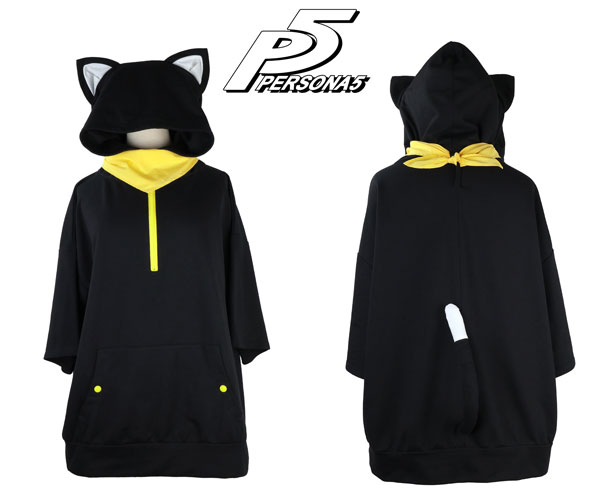 Persona 5 Plush Hoodie (Morgana) Unisex Free