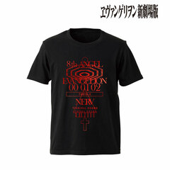 Rebuild of Evangelion A.T. Field Foil Print T-shirt Ladies' L
