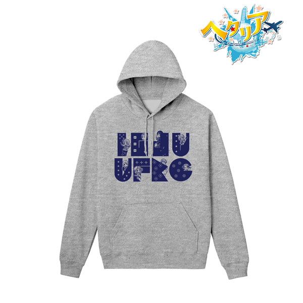 Hetalia World Stars Initial Hoodie Ladies XL