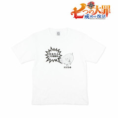 The Seven Deadly Sins: Revival of The Commandments Hawk T-shirt (White) Unisex L