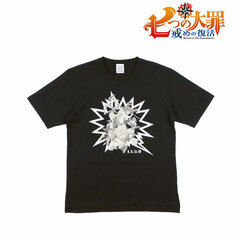The Seven Deadly Sins: Revival of The Commandments Sins T-shirt (Black) Unisex XL
