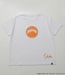 Love Live! Sunshine!! Aqours Sunshine Logo TEE CHIKA ORG Unisex XL