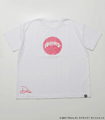 Love Live! Sunshine!! Aqours Sunshine Logo TEE DIA RED Unisex L