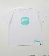 Love Live! Sunshine!! Aqours Sunshine Logo TEE KANAN GRN Unisex XL