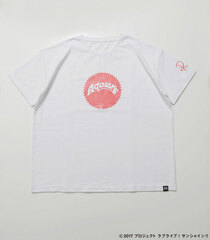 Love Live! Sunshine!! Aqours Sunshine Logo TEE RIKO L/PNK Unisex L