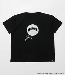Love Live! Sunshine!! Aqours Sunshine Logo TEE YOSHIKO GRY Unisex XL