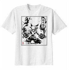My Hero Academia Ink Wash Painting T-shirt Ladies', Katsuki Bakugo