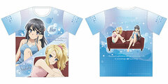 Seishun Buta Yarou wa Bunny Girl Senpai no Yume wo Minai Full Graphic T-shirt