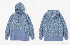 Hatsune Miku MIKUMOJI PATTERN HOODIE M