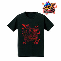 PERSONA5 DANCING STAR NIGHT Foil Print T-shirt (Logo) / Ladies' (Size XL)