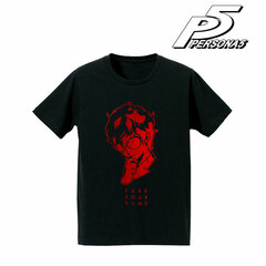Persona 5 Foil Print T-shirt (Protagonist) / Ladies' (Size S)