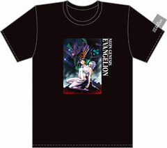 Neon Genesis Evangelion TV Ver. T-shirt /EVA-01 & Shinji & Rei (Yoshiyuki Sadamoto) XL