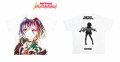 BanG Dream! Girls Band Party! Ani-Art Full Graphic T-shirt Ran Mitake (Afterglow) / Unisex (Size XL)