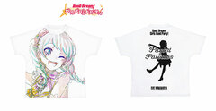 BanG Dream! Girls Band Party! Ani-Art Full Graphic T-shirt Eve Wakamiya (Pastel*Palettes) / Unisex XL