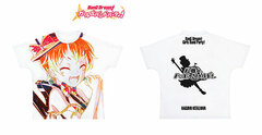 BanG Dream! Girls Band Party! Ani-Art Full Graphic T-shirt Hagumi Kitazawa (Hello Happy World!) L