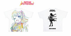 BanG Dream! Girls Band Party! Ani-Art Full Graphic T-shirt Chisato Shirasagi (Pastel*Palettes) / Unisex XL