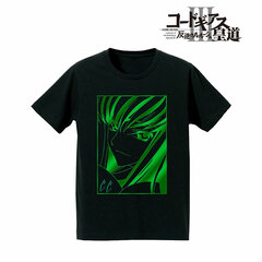 Code Geass Lelouch of the Rebellion III Glorification Foil Print T-shirt (C.C.) / Ladies' (Size S)
