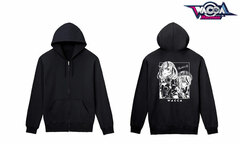 WACCA Elizabeth & Lily Back Print Zip Hoodie Ladies' L