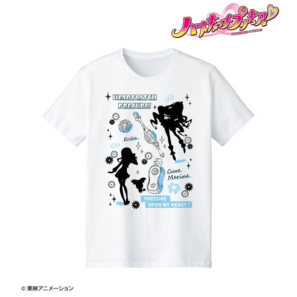 HeartCatch PreCure! Cure Marine Ani-Sketch T-shirt Ladies M