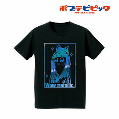 Pop Team Epic - Foil Print T-shirt (Wow Metallic) / Ladies' (Size S)