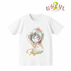 Dagashi Kashi 2 - Ani-Art T-shirt (Hajime Owari) / Ladies' (Size M)