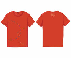 Touken Ranbu Online Mutsunokami Yoshiyuki T-shirt California Orange M (Ladies')