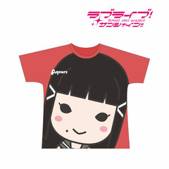 Love Live! Sunshine!! - Full Graphic T-shirt (Dia Kurosawa) / Unisex (Size M)
