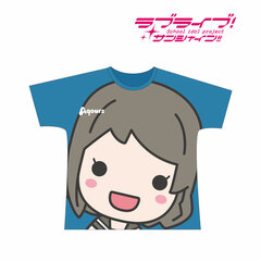 Love Live! Sunshine!! - Full Graphic T-shirt (You Watanabe) / Unisex (Size L)