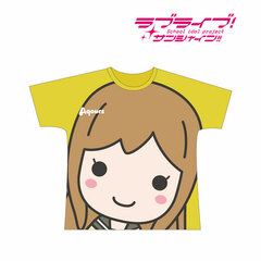 Love Live! Sunshine!! - Full Graphic T-shirt (Hanamaru Kunikida) / Unisex (Size L)