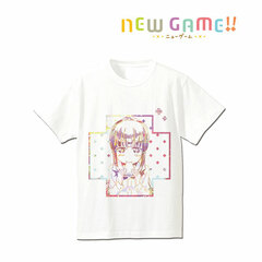NEW GAME!! - Ani-Art T-shirt (Hifumi) / Ladies' (Size XL)
