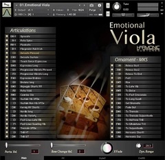Best Service Emotional Viola Virtual Viola Instrument