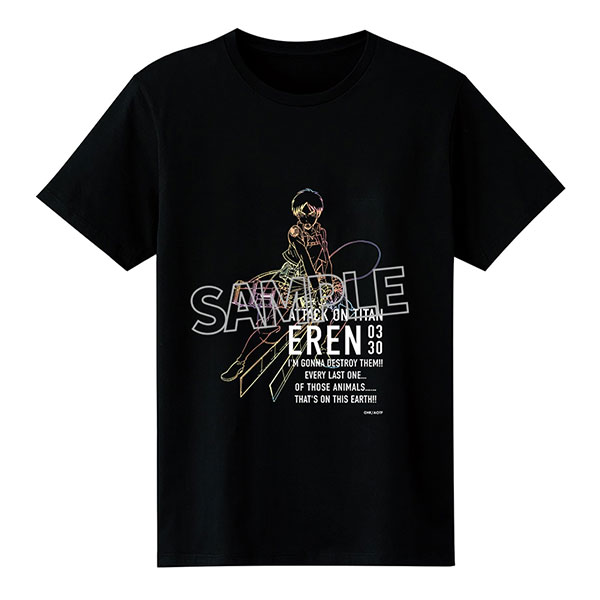 Attack on Titan T-shirt Eren XL