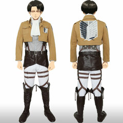 TranTrip Attack on Titan - Survey Corps Costume Set Levi ver. / Unisex - S