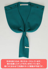 Love Live! Sunshine!! - Uranohoshi Girls' High School Uniform Scarf 3rd Year (Green) / Ladies' XL