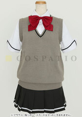 Shoujo-tachi wa Kouya wo Mezasu - Private Hyakkei Gakuen Girls Uniform Knit Vest / Ladies' XL