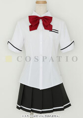 Shoujo-tachi wa Kouya wo Mezasu - Private Hyakkei Gakuen Girls Uniform Summer Blouse Set / Ladies' M