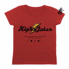 THE IDOLM@STER SideM - High x JokerGirls Shirt / RED - Girls L