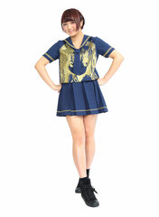 Denpagumi.inc - Sailor Uniform Navy x Gold Eimi Naruse Model (Yellow)