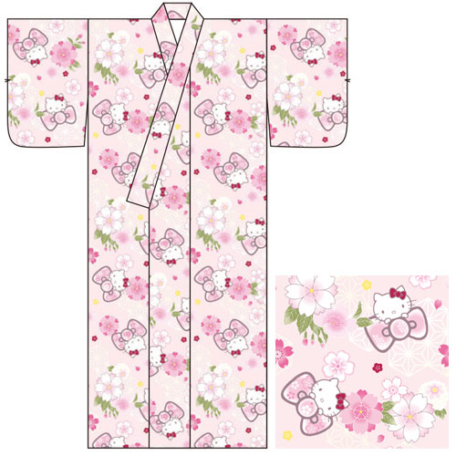 Hello Kitty Yukata / PINK - M