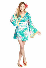 TOKYO WISH Flower Princess - Light Blue / M