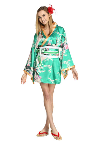 TOKYO WISH Flower Princess - Emerald Green / M