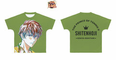 The New Prince of Tennis Kenya Oshitari Ani-Art Full Graphic T-shirt Unisex XL