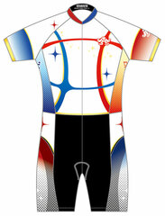 THE IDOLM@STER MOVIE Kagayaki no Mukougawa e! - Cycling One-piece Jersey [Short Sleeve]