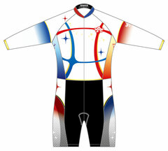 THE IDOLM@STER MOVIE Kagayaki no Mukougawa e! - Cycling One-piece Jersey [Long Sleeve]