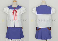 School-Live! - Megurigaoka Academy High School Girls Uniform Jacket Set Blue ver. / Ladies' L