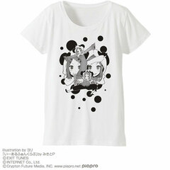 I-aru Fan Club - Girls Cut Sewn Shirt/ WHITE - Girl's S