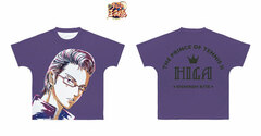 The New Prince of Tennis Eishirou Kite Ani-Art Full Graphic T-shirt Unisex L
