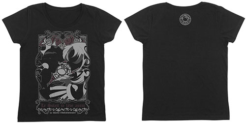 Revolutionary Girl Utena - Girls Shirt/ BLACK - Girls S
