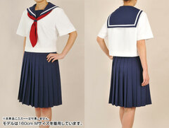 Toaru Kagaku no Railgun - 7th District Sakugawa Junior High Girls Uniform Sailor Jacket / Ladies' XL
