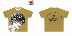 The New Prince of Tennis Akaya Kirihara Ani-Art Full Graphic T-shirt Unisex L